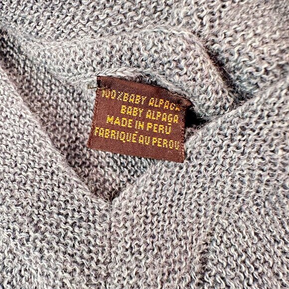 Bobby Jones V Neck Sweater Vest Golf Mens Baby Alpaca Preppy Pullover Blue - Picture 4 of 13